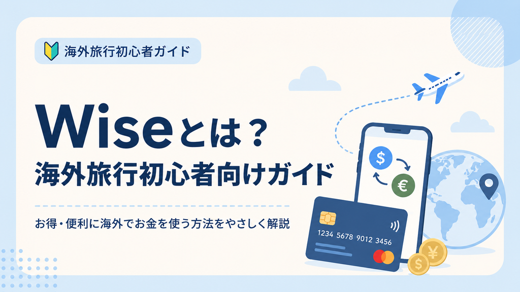 Wiseの使い方を海外旅行初心者向けに解説したガイド